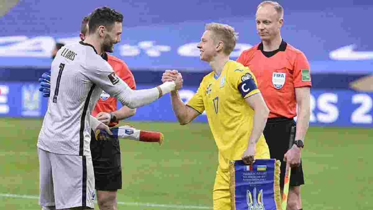 Льоріс виділив головні причини, які не дозволили французам тріумфувати у матчі зі збірною України