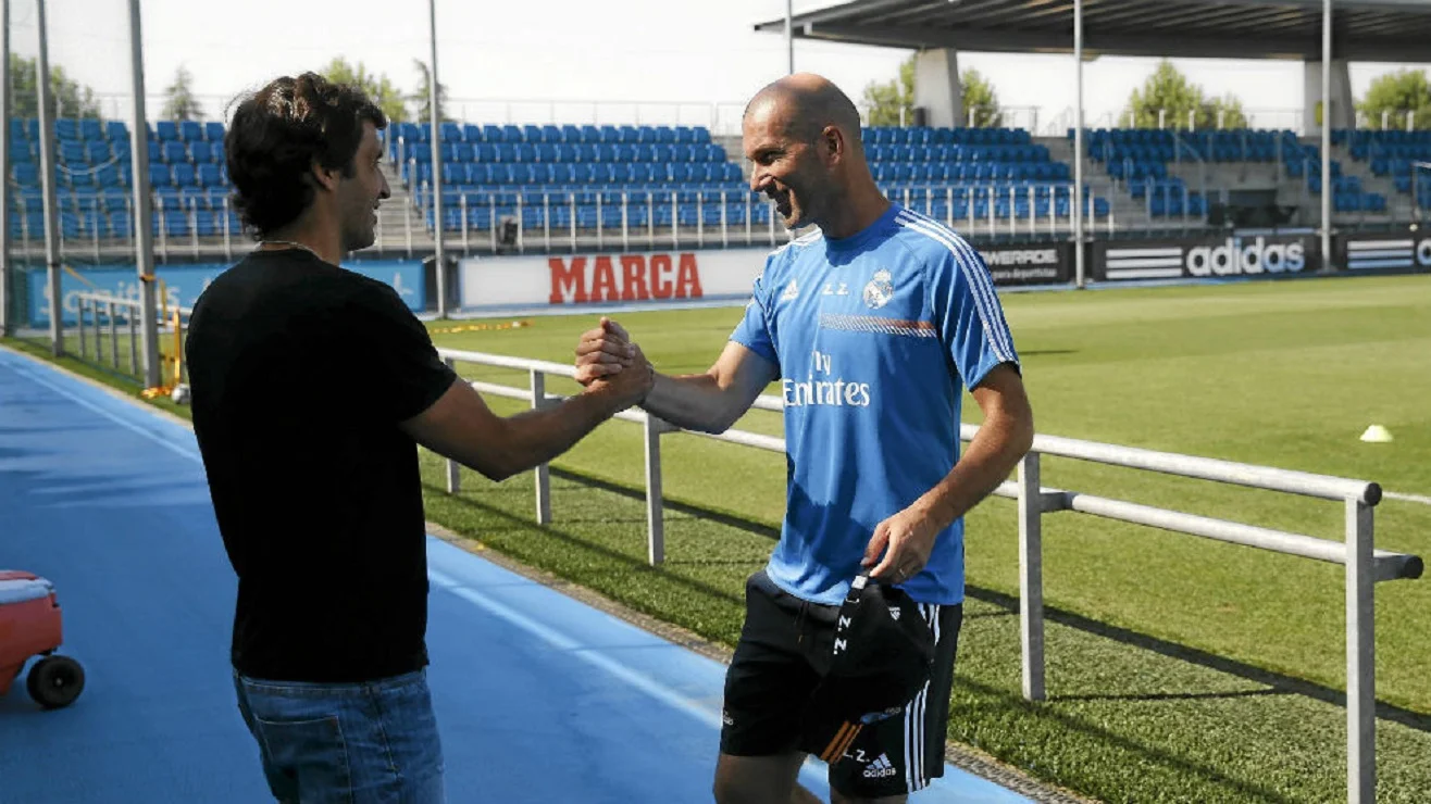 Рауль та Зідан / Сайт Реала