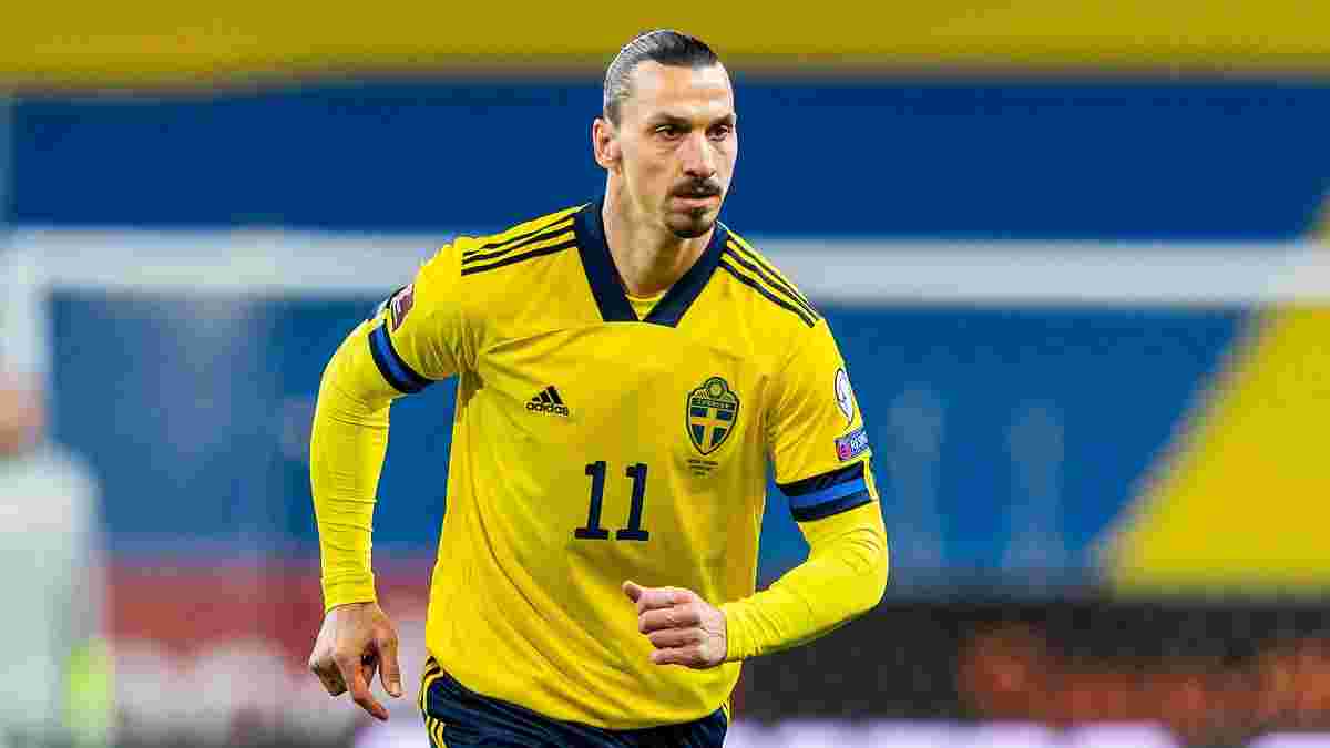 Ибрагимович стал самым возрастным игроком в истории сборной Швеции