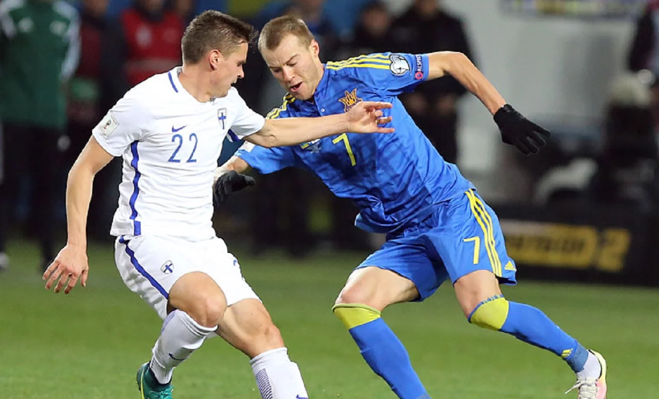 Украина – Финляндия / Фото УАФ