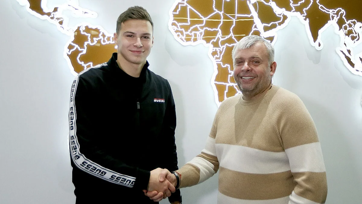 Микола Кухаревич та Григорій Козловський / Фото ФК Рух