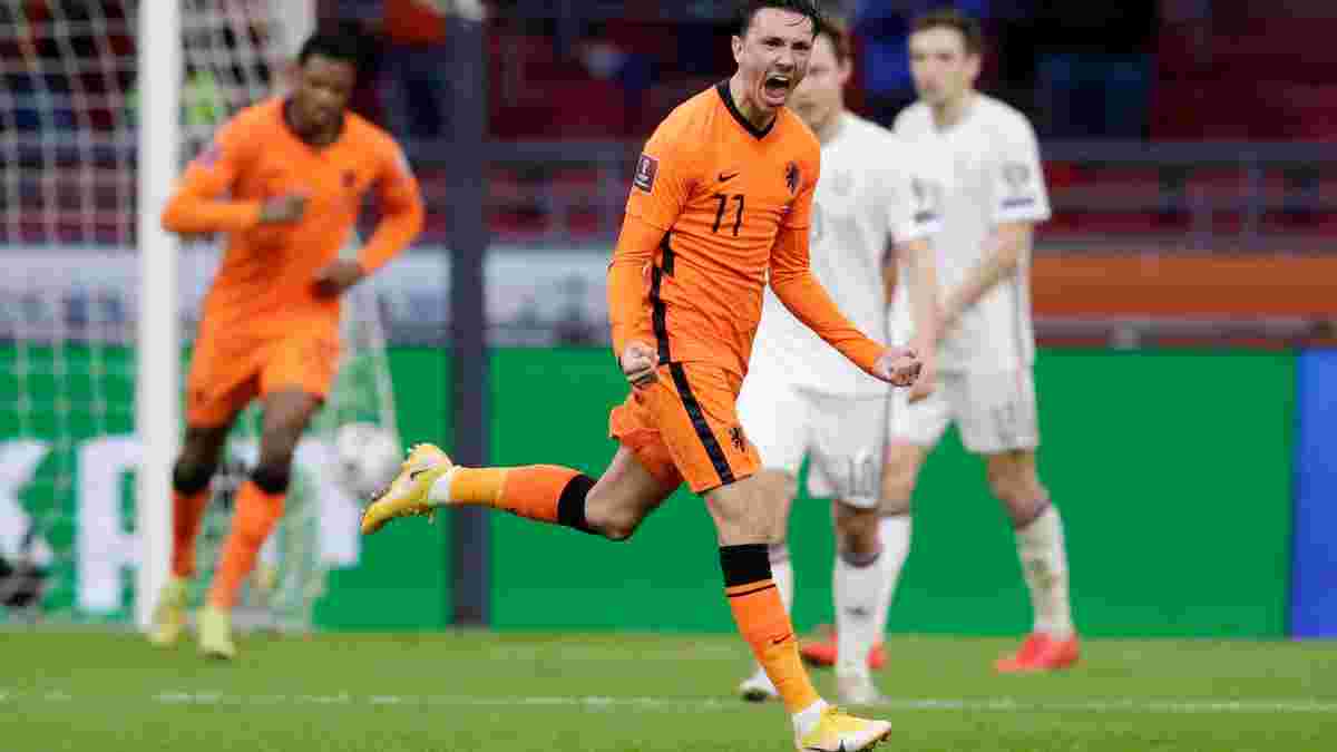 Нідерланди – Латвія – 2:0 – відео голів та огляд матчу