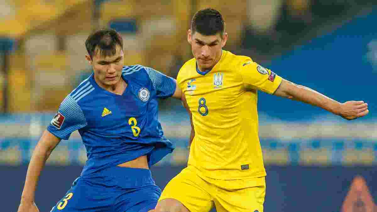 Україна – Казахстан – 1:1 – відео голів та огляд матчу