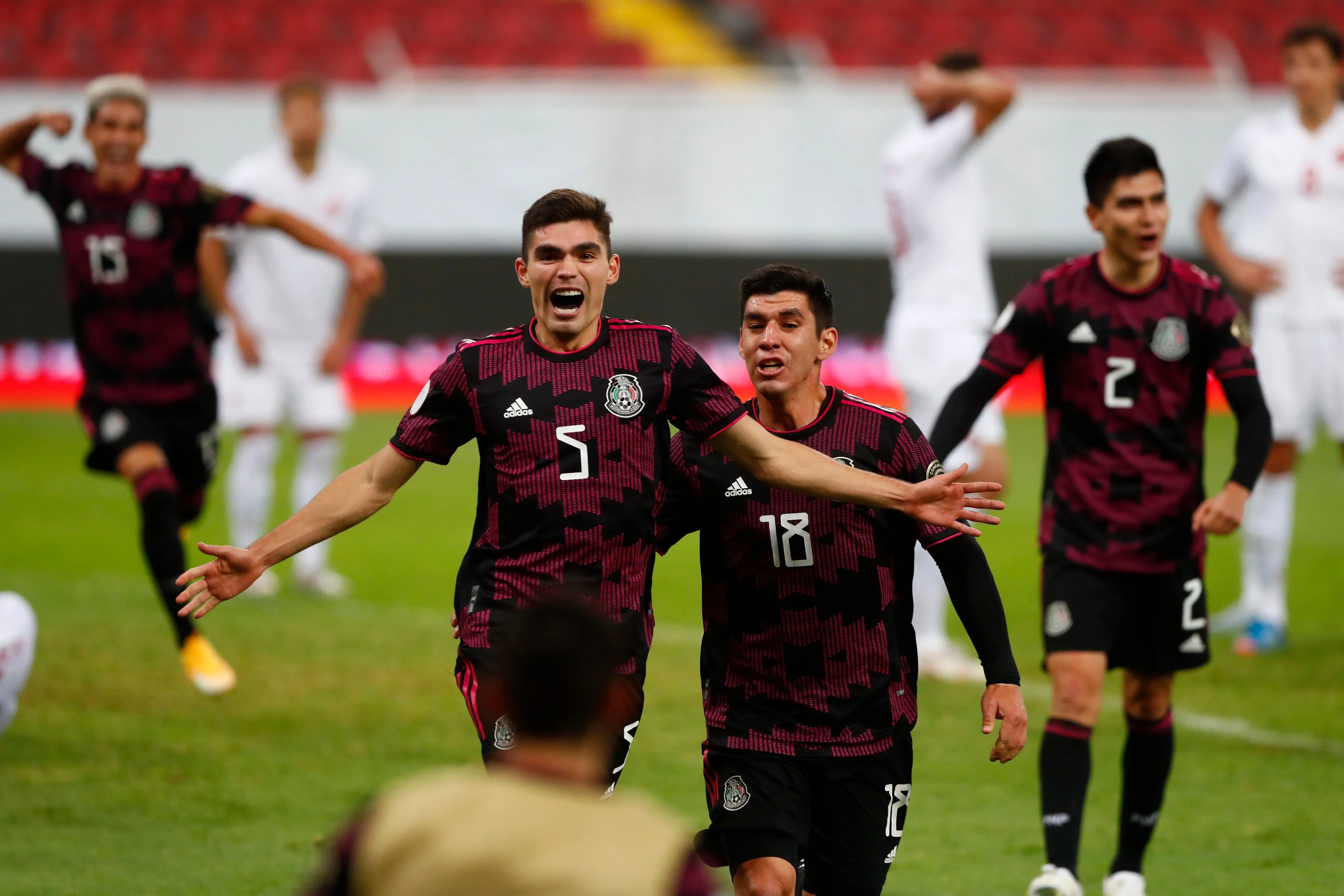 Радість "ацтеків" / твіттер збірної Мексики