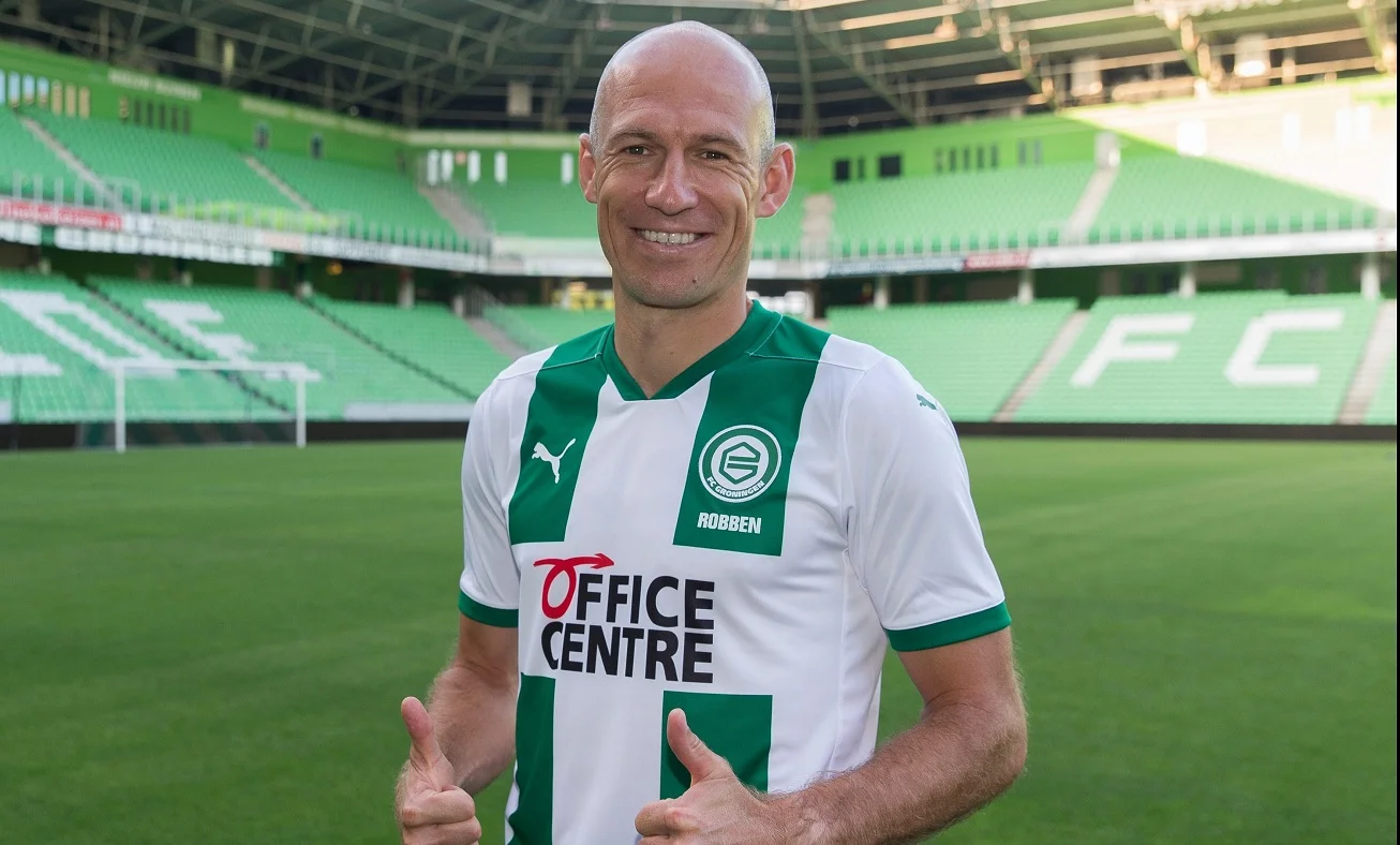 Ар'єн Роббен / Сайт Гронінгена