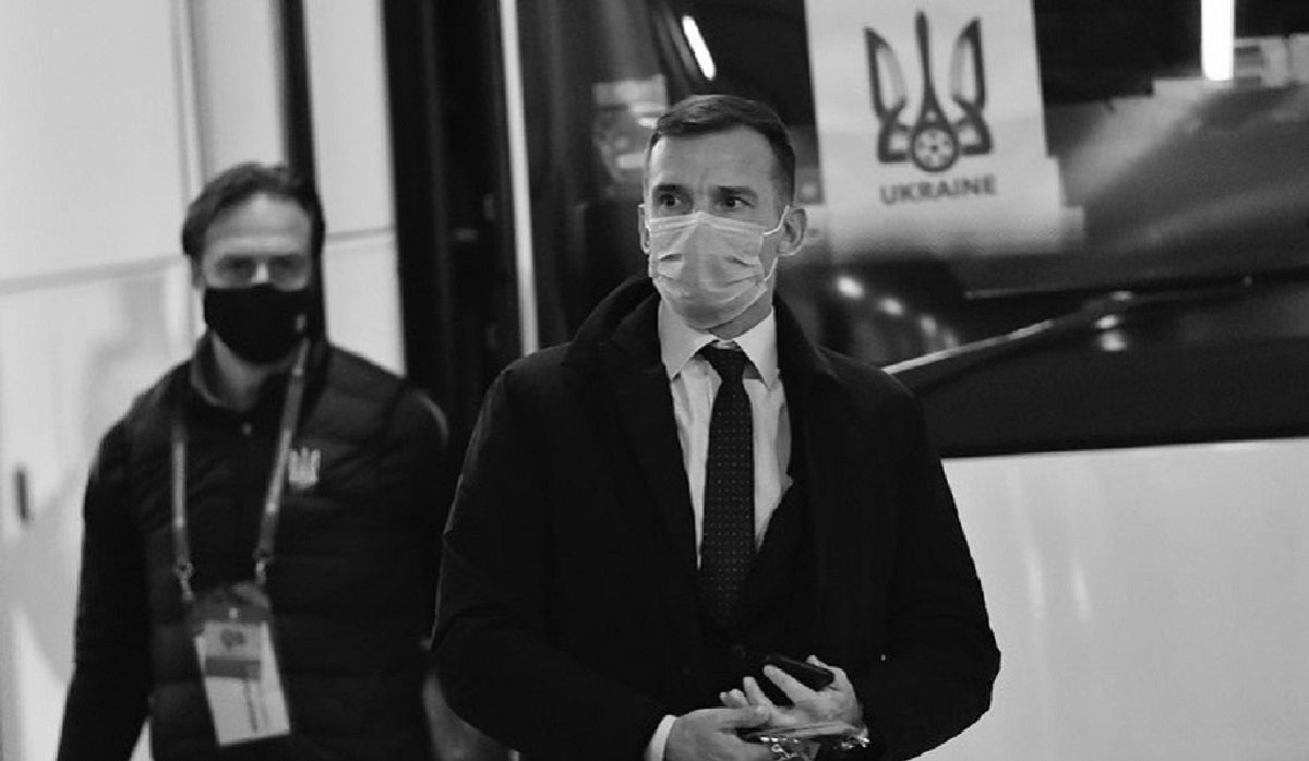 Андрій Шевченко перед матчем із Казахстаном / Фото УАФ