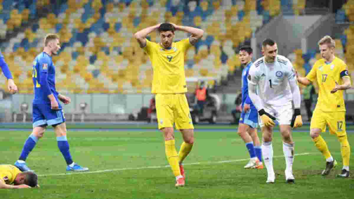 "Полное опустошение": Левченко подытожил мартовские выступления сборной Украины в отборе на ЧМ-2022