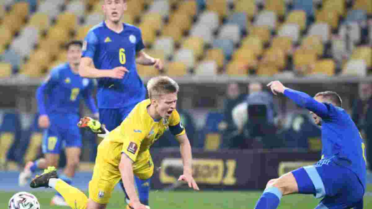Україна – Казахстан: представник "синьо-жовтих" став найкращим гравцем матчу за версією Whoscored
