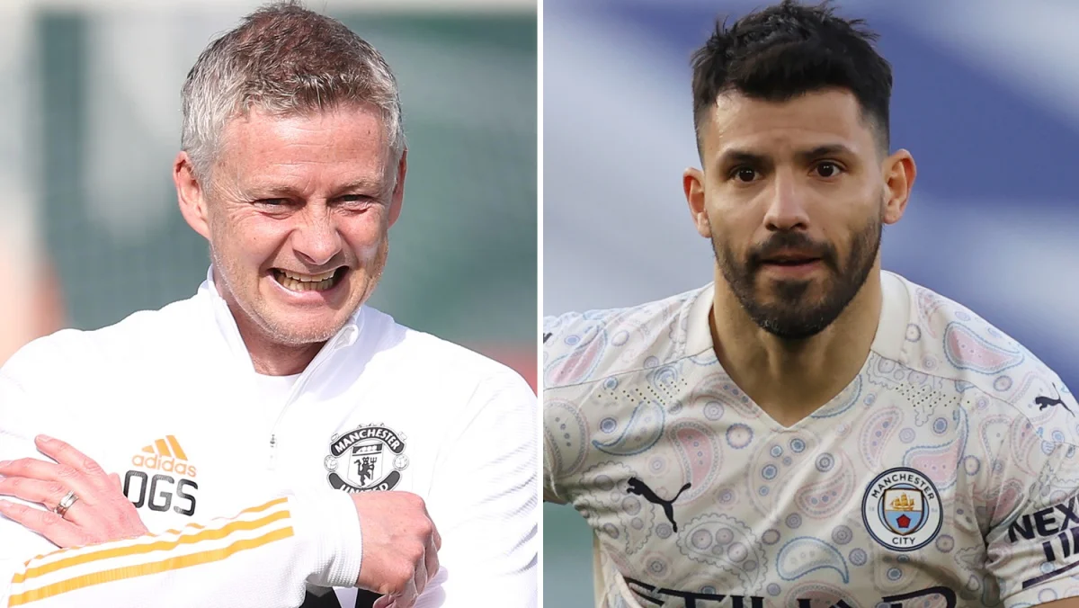 Уле Гуннар Сульшер та Серхіо Агуеро / Колаж Qlur