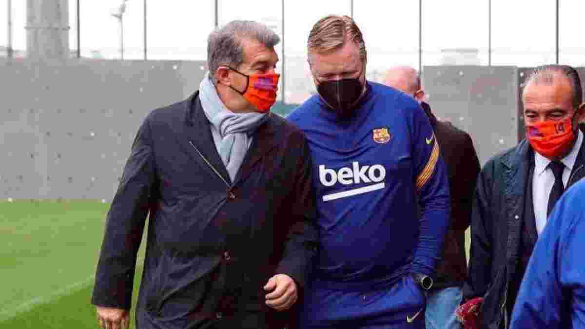 Барселона ризикує залишитись без гучних новачків – Куман обговорив можливі трансфери із президентом клубу
