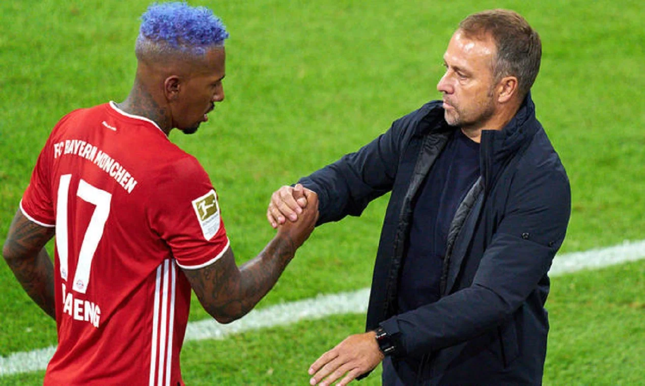 Жером Боатенг та Ганс-Дітер Флік / Фото ФК Баварія