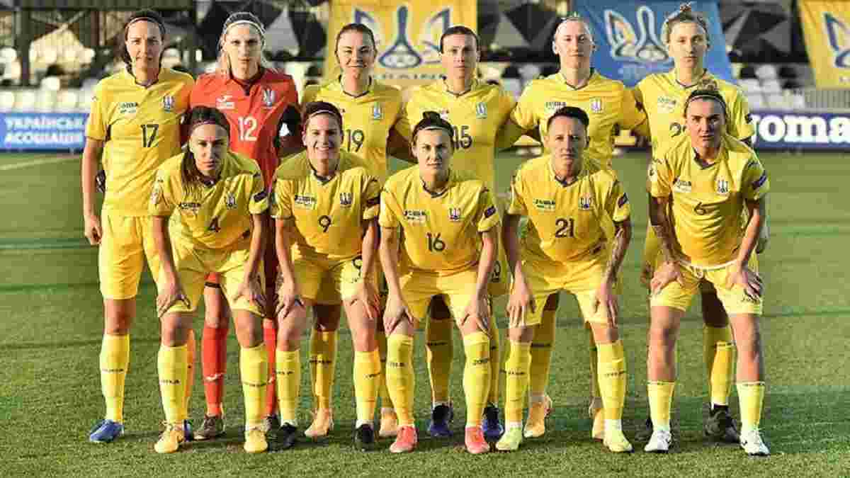 Женская сборная Украины не смогла выиграть у Северной Ирландии путевку на Евро-2022