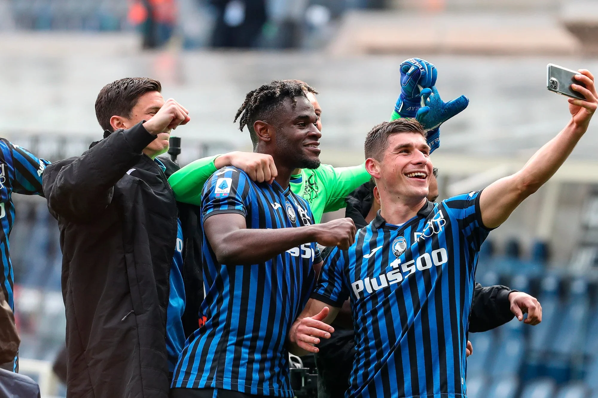 Малиновский с одноклубниками / LaPresse