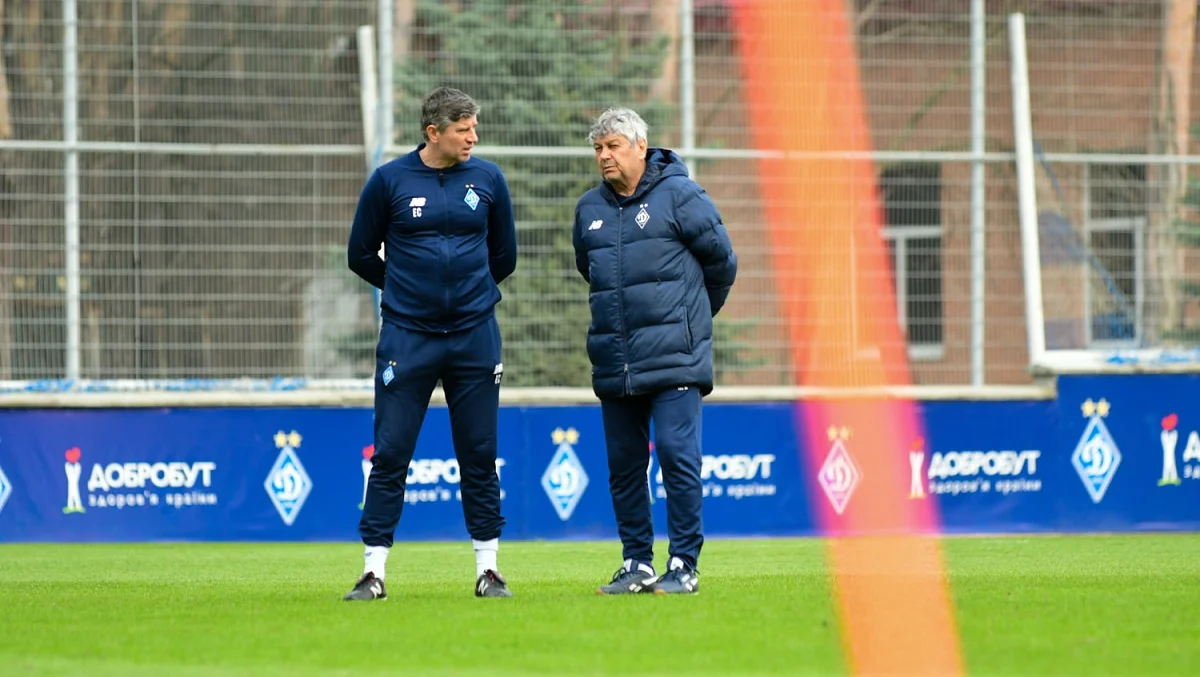 Эмилиан Карас и Мирча Луческу / Фото ФК Динамо