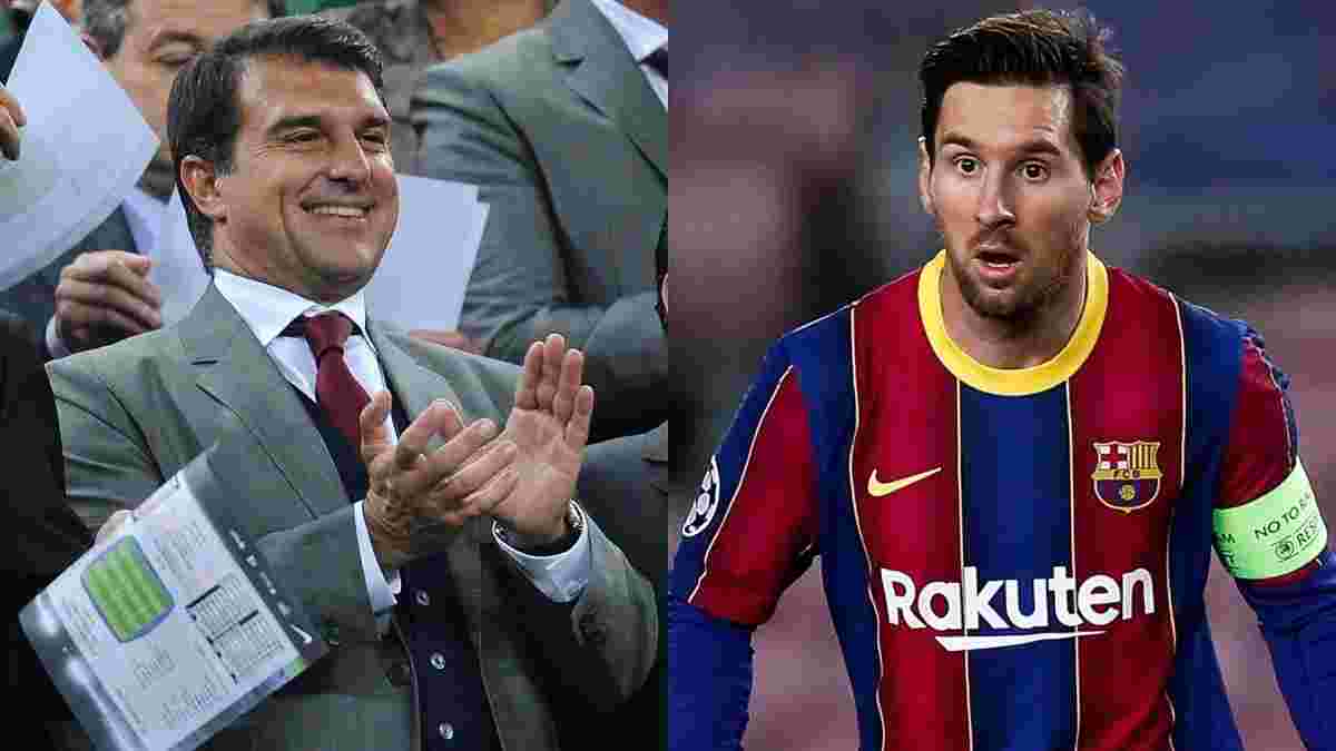 Барселона подготовила для Месси новый контракт – Лапорта пытается изменить правила игры