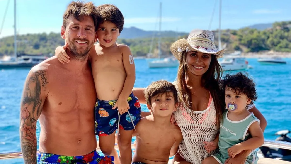 Месси с семьей / фото из соцсетей