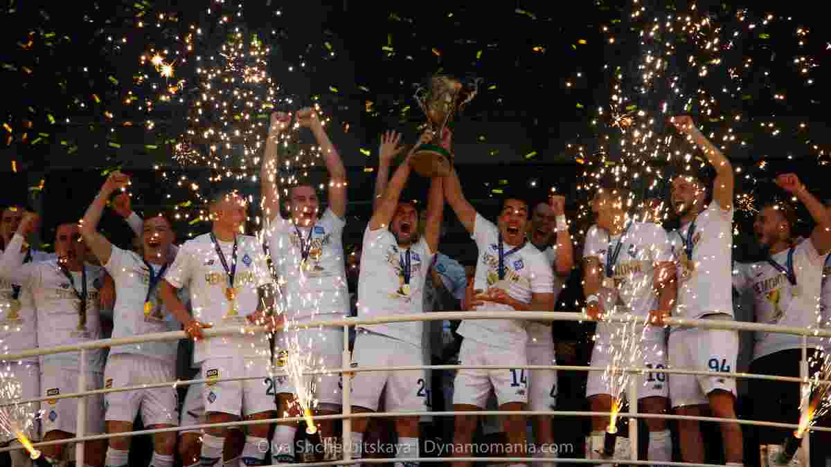 Динамо громко отпраздновало чемпионство – команду поздравил первый президент Украины