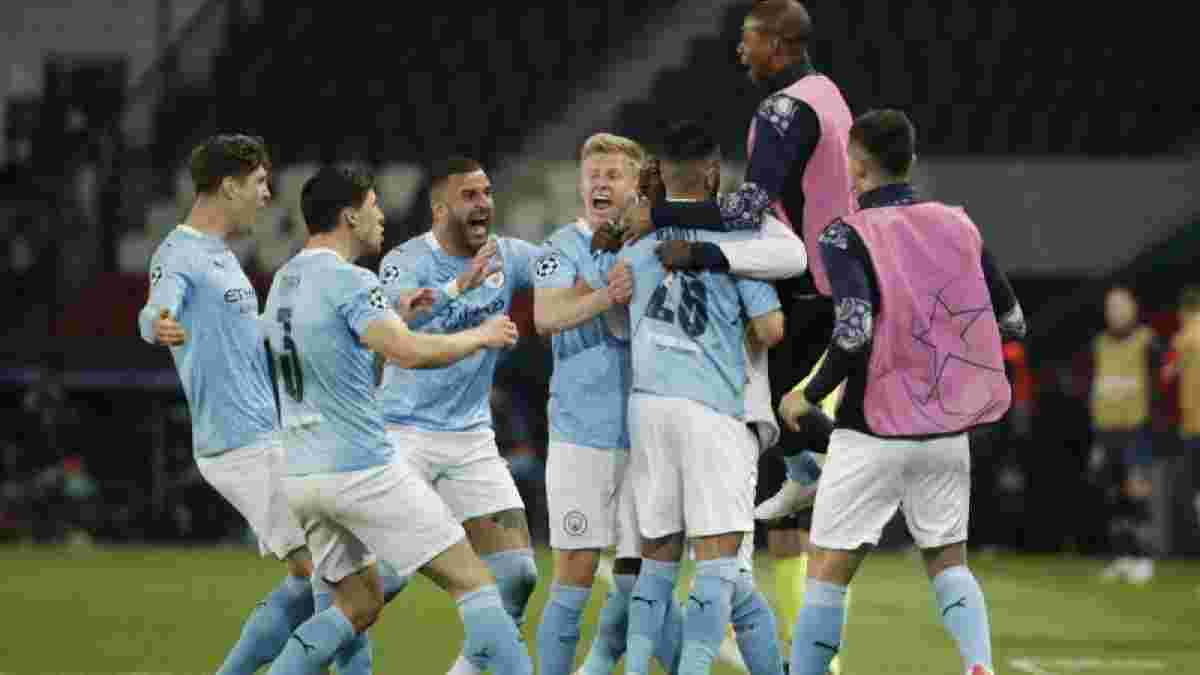 ПСЖ – Манчестер Сити: Зинченко оценил триумф "горожан" в первом полуфинале Лиги чемпионов