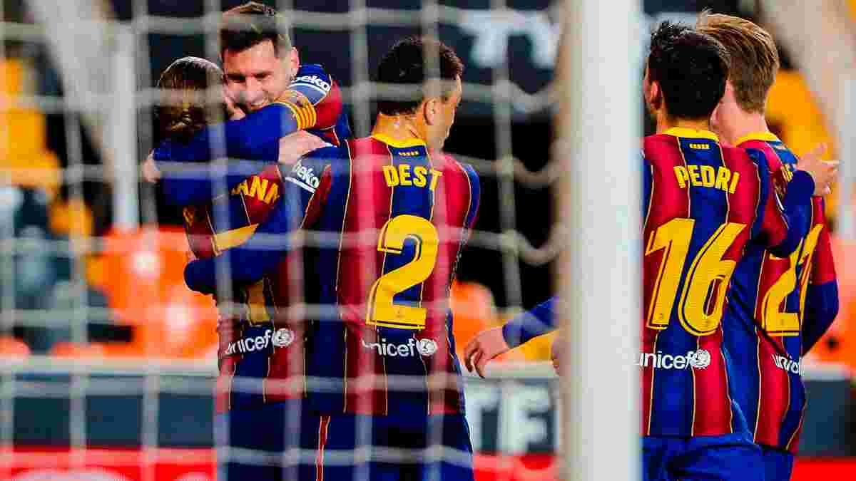 Барселона – Валенсія: командний тріумф каталонської атаки, черговий провал захисників "кулес" і прекрасний матч Гедеша