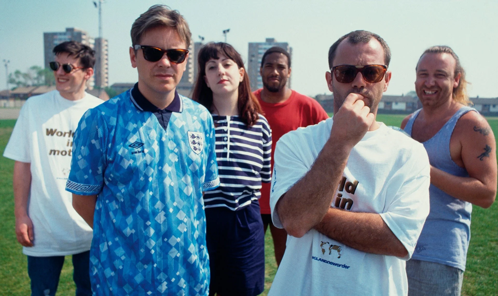 Джон Барнс (у центрі) разом із New Order / 80's Casual Classics