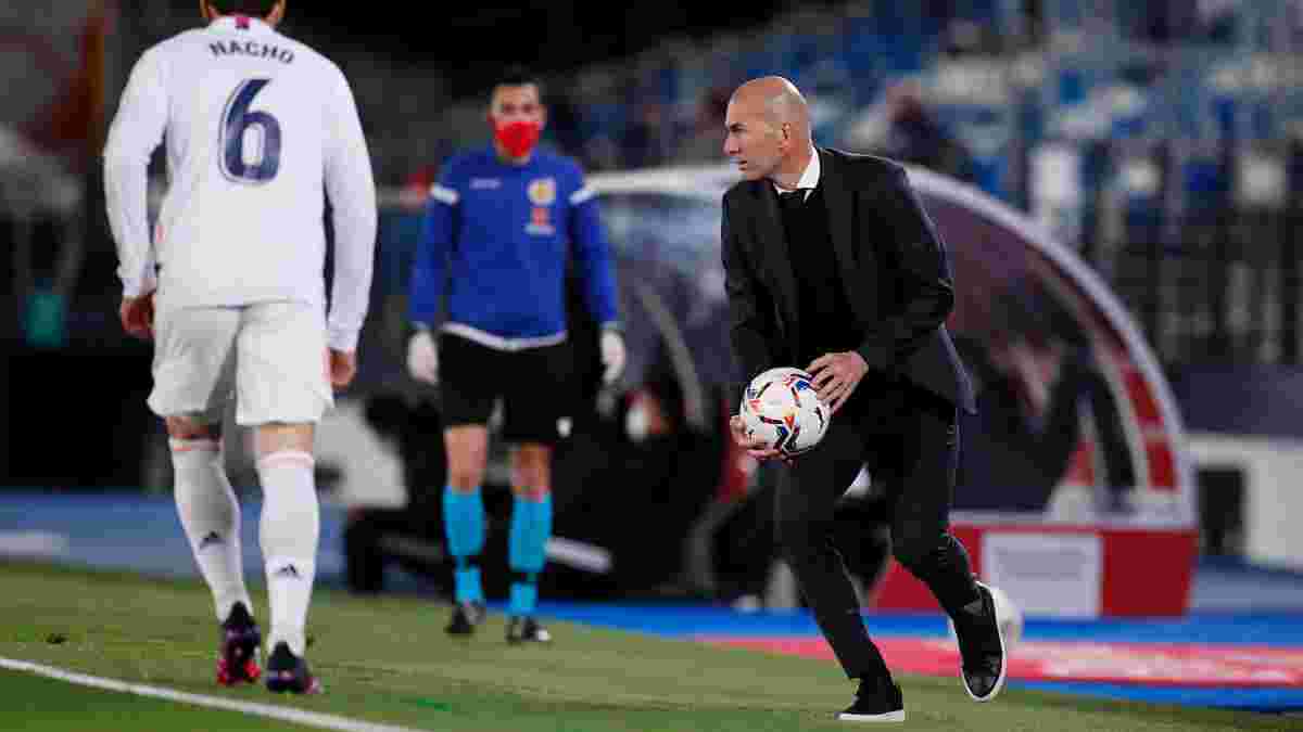 Зидан признался, как мотивировал игроков Реала в перерыве матча с Осасуной