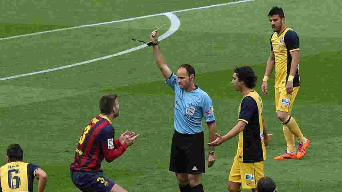 Барселона – Атлетіко: гру судитиме арбітр, який раніше скандально "коронував" команду Сімеоне на Камп Ноу