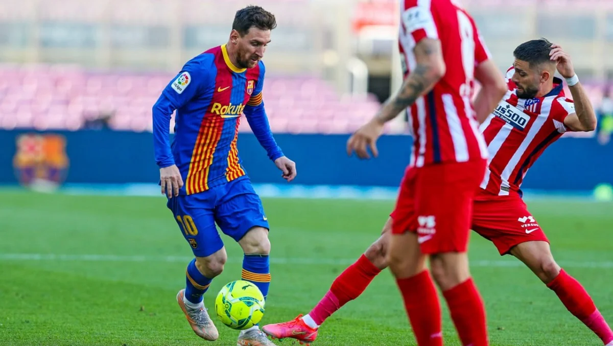 Барселона – Атлетико / Twitter "блаугранас"