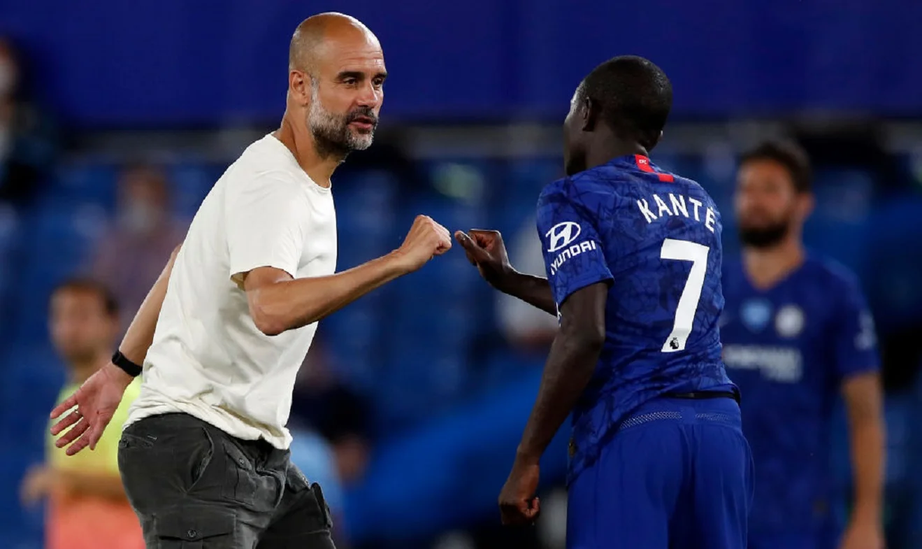 Хосеп Гвардиола и Н'Голо Канте / Фото Челси