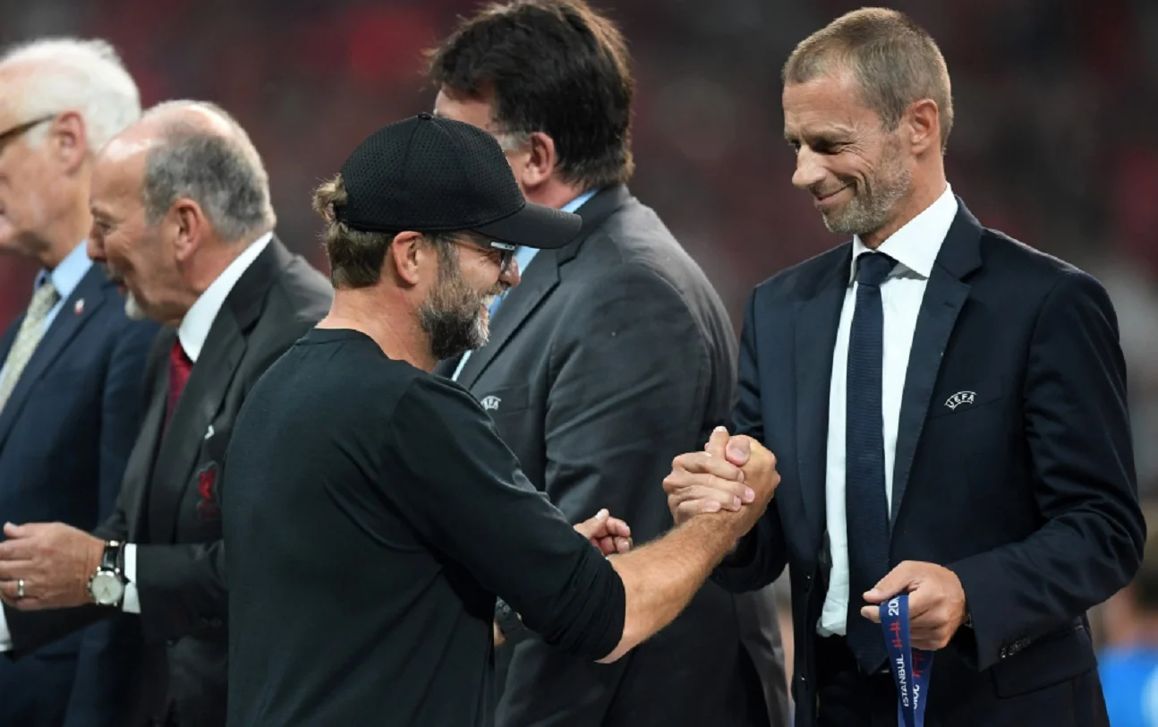 Юрген Клопп та Александер Чеферін / Фото talkSPORT