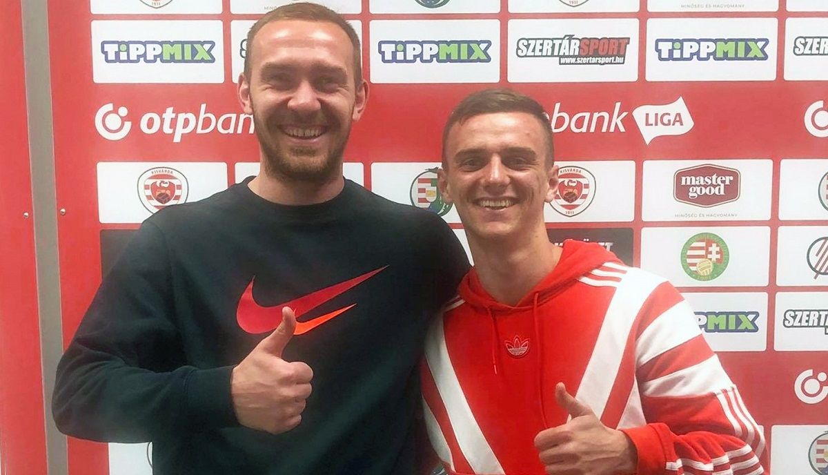 Антон Кравченко и Богдан Мельник / ФК Кишварда