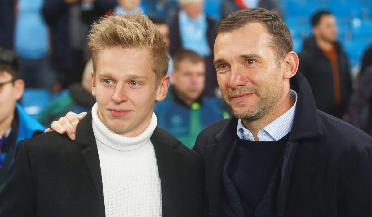 Александр Зинченко и Андрей Шевченко / Фото Д. Руденко