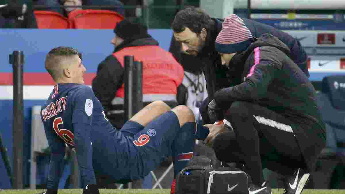 Верратті має шанс відновитись до Євро-2020 – лікарі заспокоїли італійських фанатів