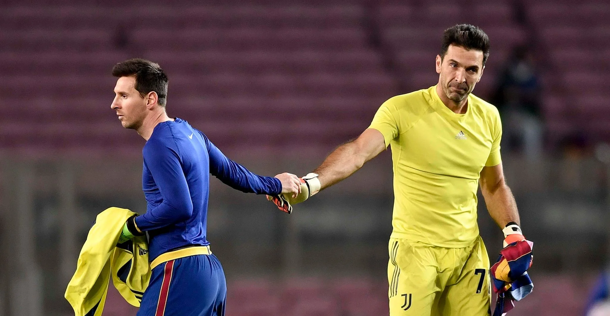 Месси и Буффон / официальный сайт УЕФА