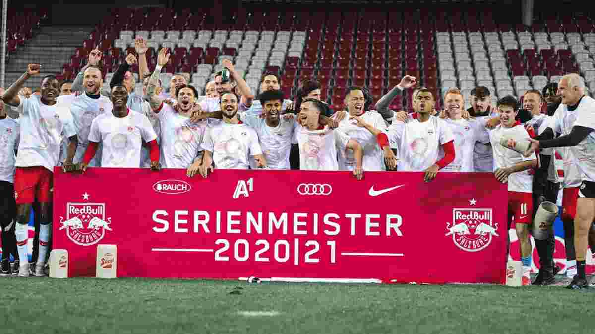 Зальцбург став чемпіоном Австрії – третя за тривалістю переможна серія в Європі
