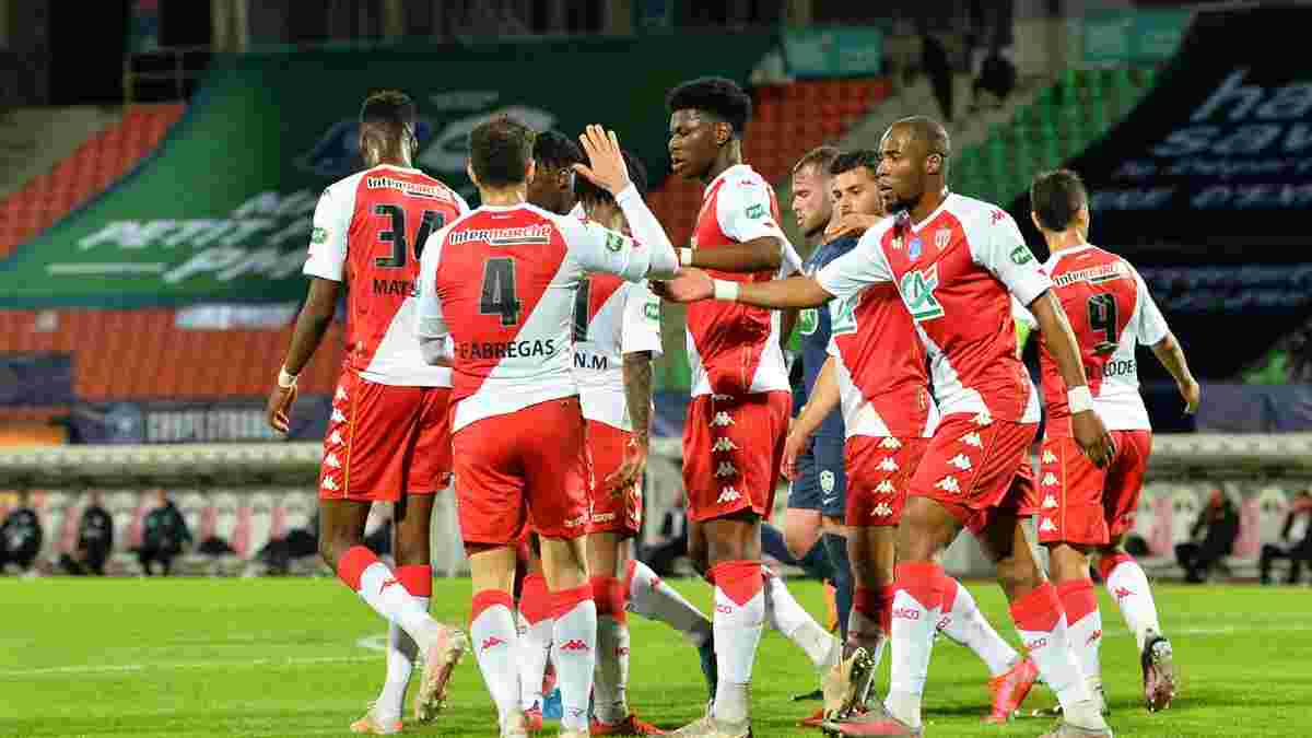 Монако влаштував команді четвертого дивізіону коридор оплесків після розгрому 5:1 – вчинок дня