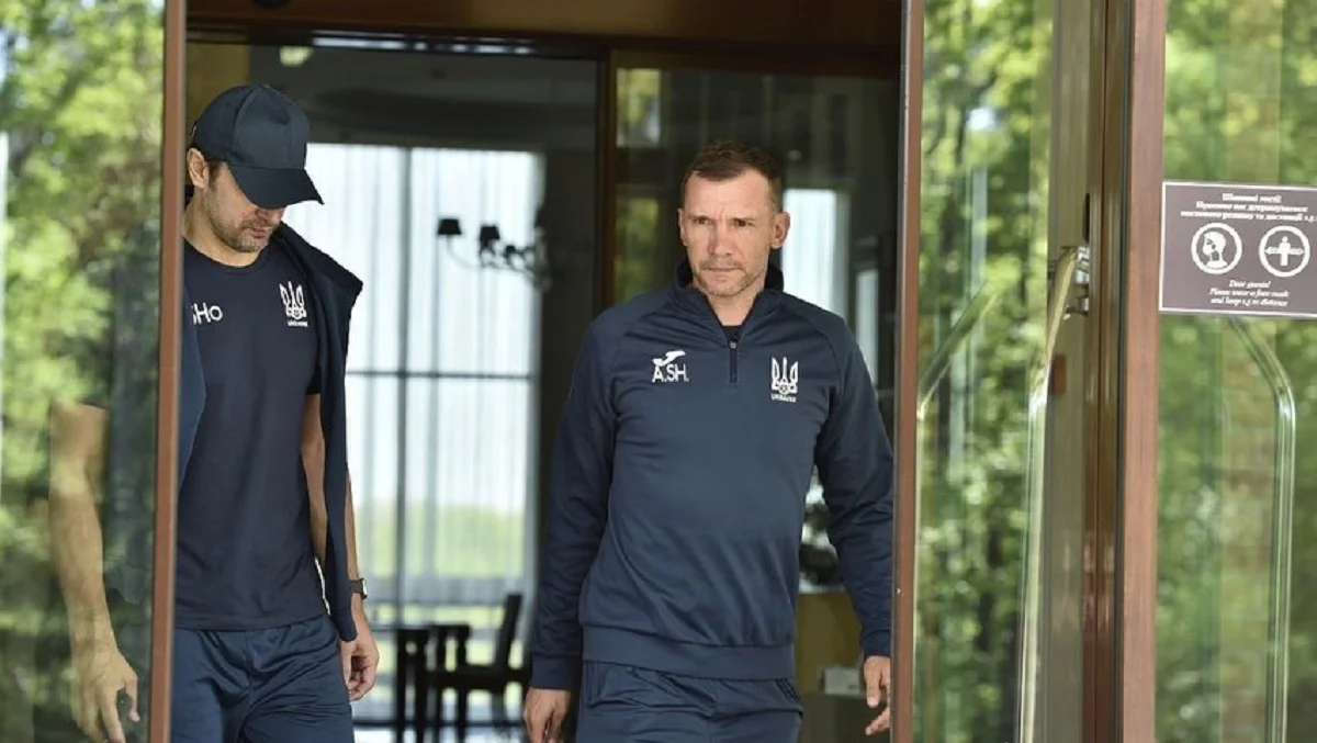 Олександр Шовковський та Андрій Шевченко / УАФ