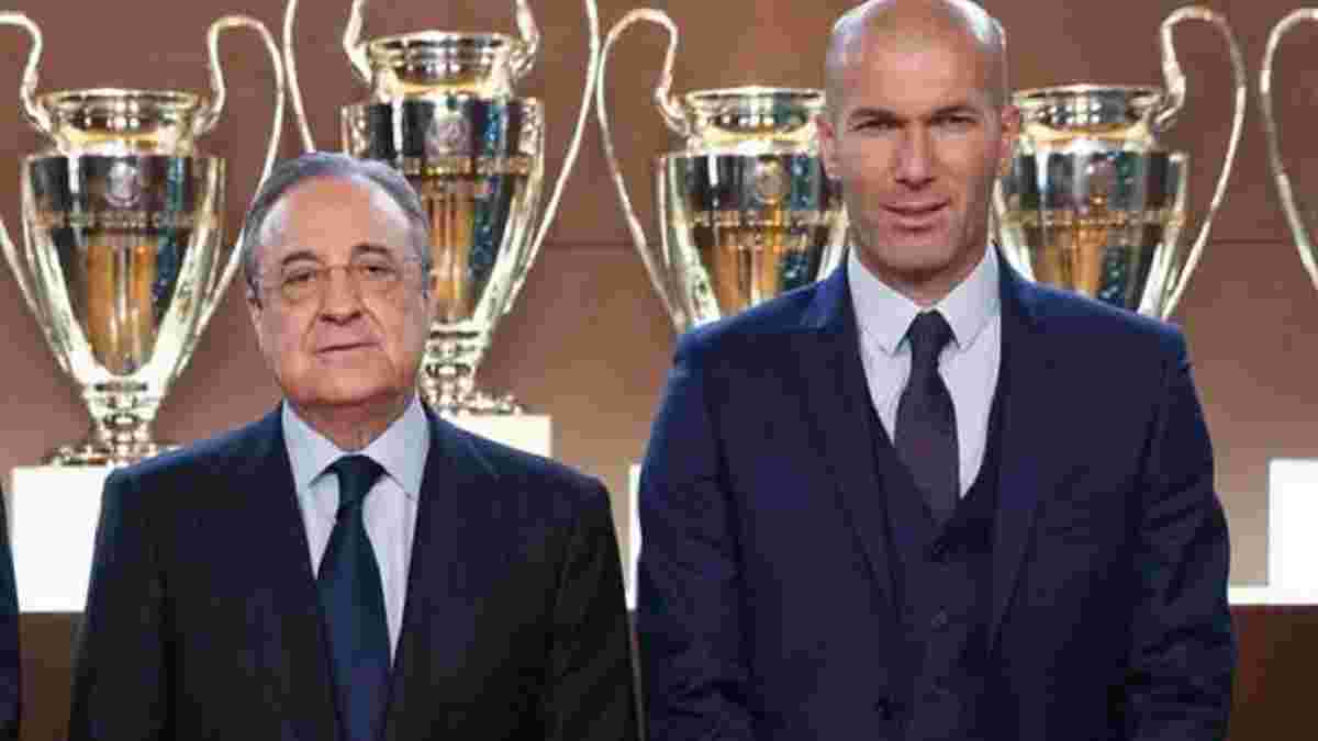 Зидан инициировал встречу с Пересом – тренер Реала сообщит о своих будущих планах