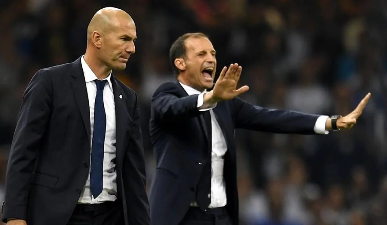 Зинедин Зидан и Массимилиано Аллегри / Фото AS