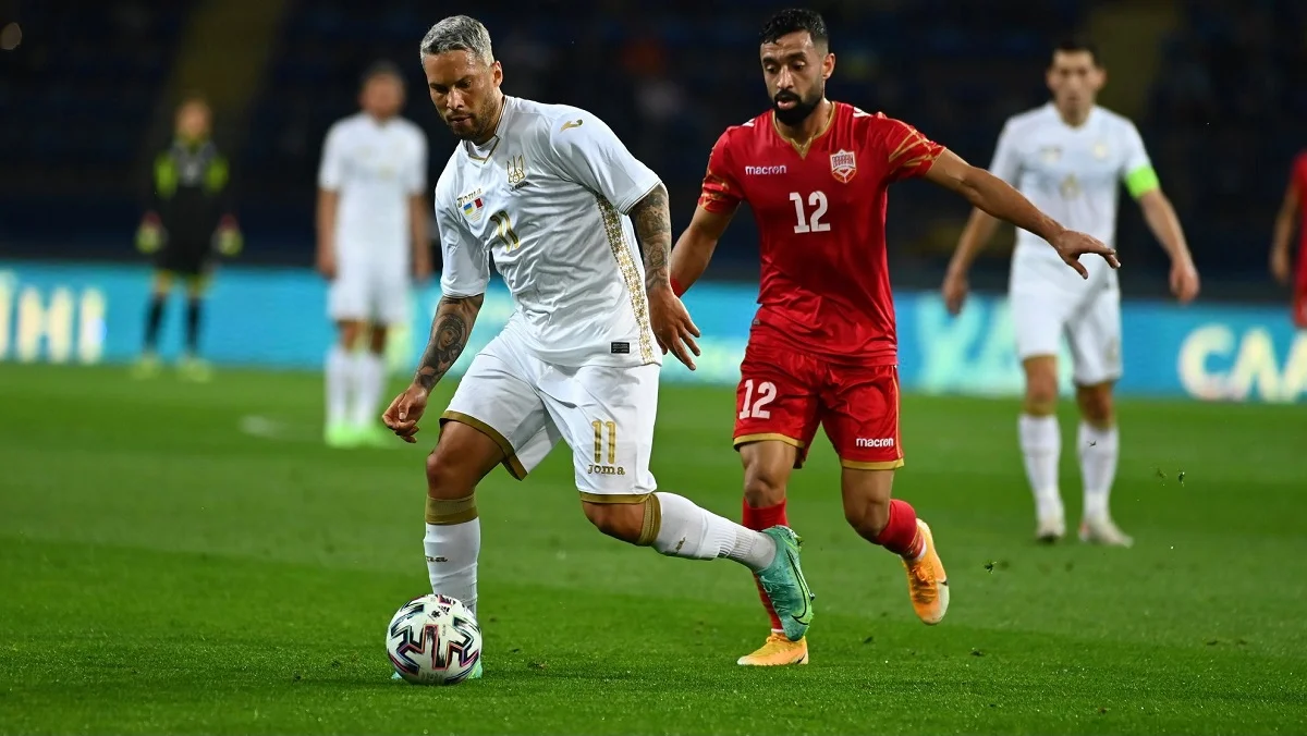 Марлос в матчі з Бахрейном / Facebook Шахтаря