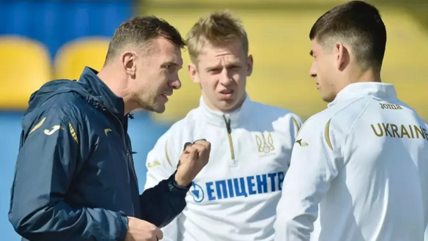 Шевченко, Зинченко, Малиновский / Фото УАФ