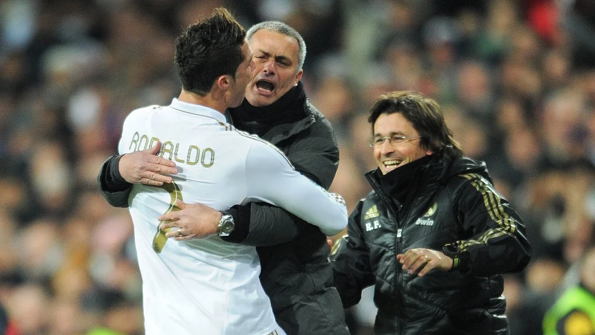 Кріштіану Роналду та Жозе Моурінью / Getty Images
