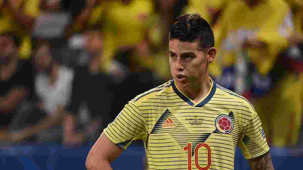 Хамес не попал в заявку сборной Колумбии на матчи Копа Америка и квалификации ЧМ – хавбек свирепствует