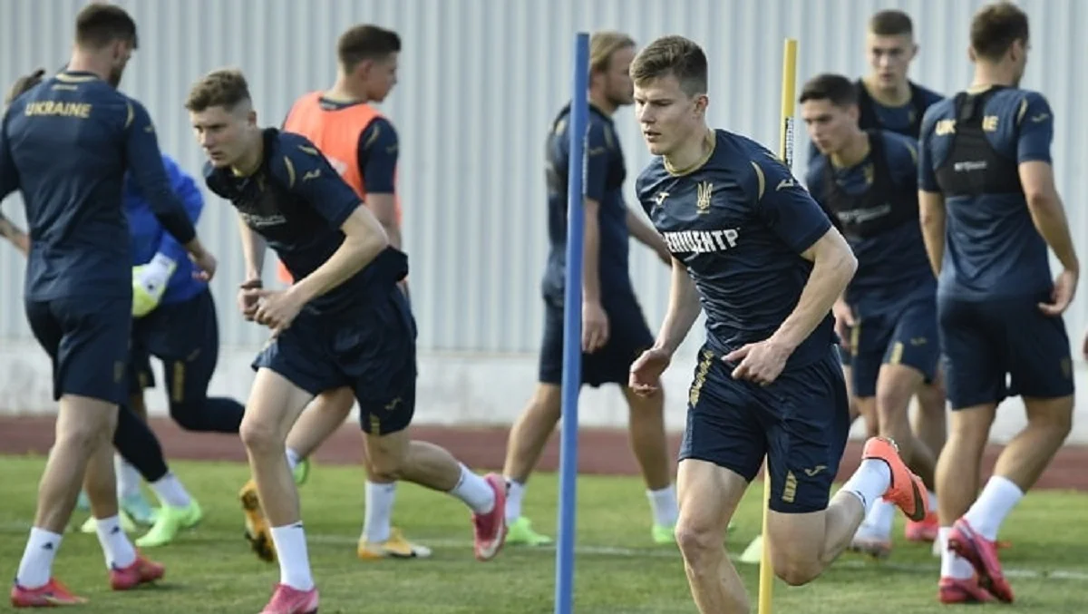 Сборная Украины / Фото П. Кубанова
