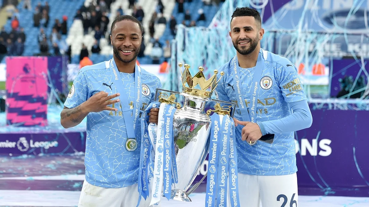 Рахим Стерлинг и Рияд Марез могут оказаться в Арсенале / PA