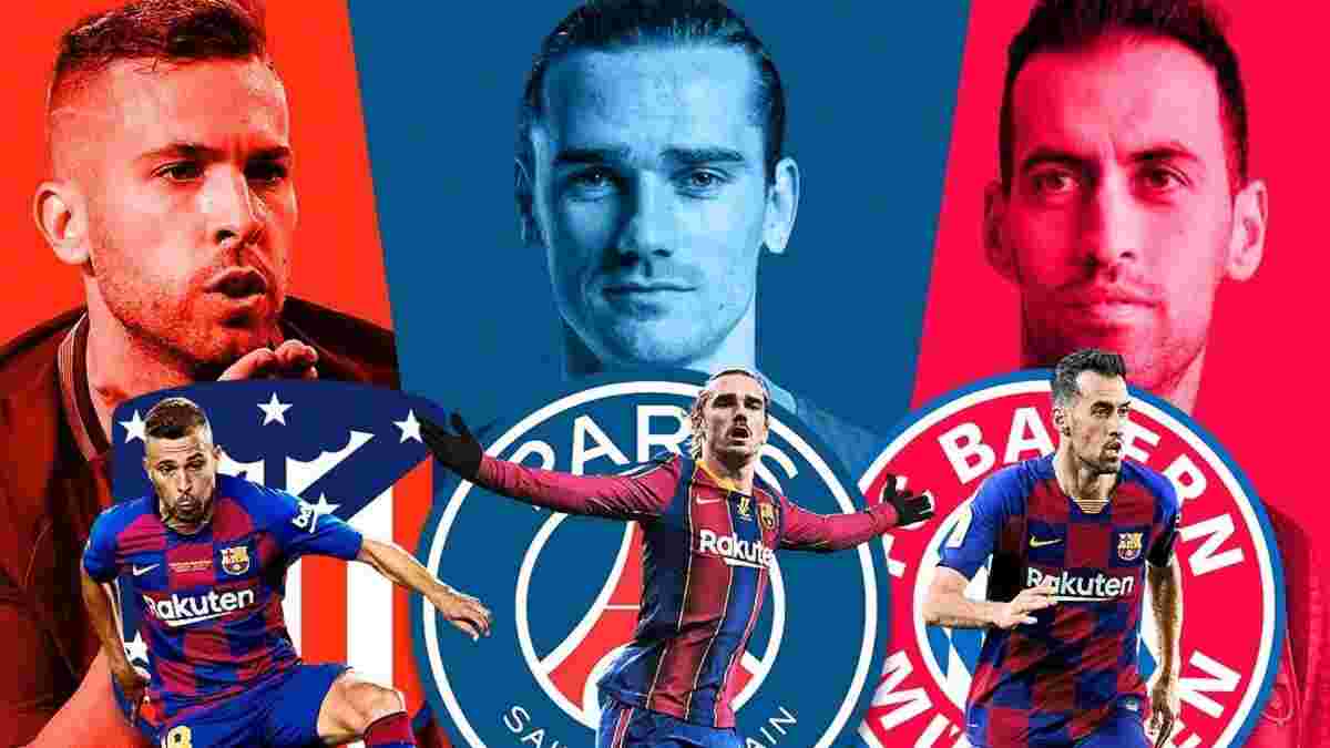 Барселона влаштовує грандіозну чистку – каталонці знайшли клуби для п'яти непотрібних зірок