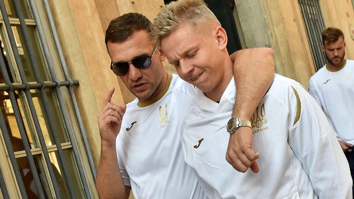 Андрей Шевченко и Александр Зинченко / УАФ