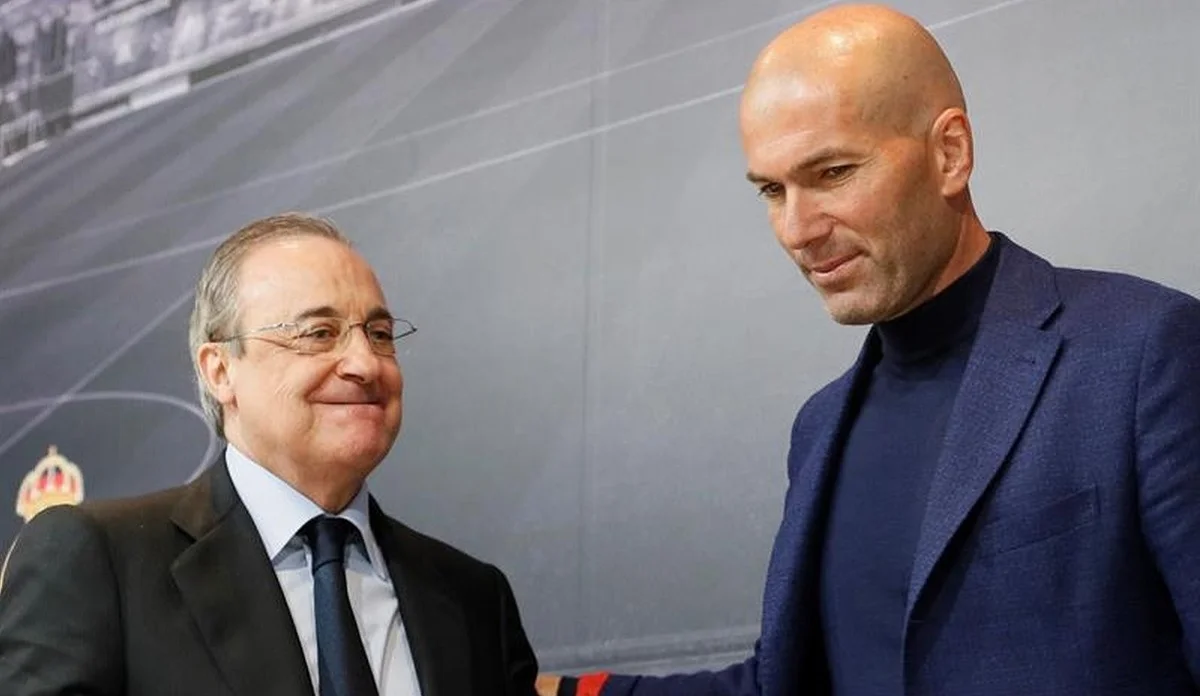 Зінедін Зідан і Флорентіно Перес / AS