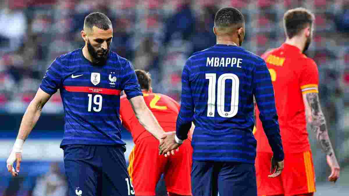Шоу Мбаппе, Грізманна і Бензема у відеоогляді матчу Франція – Уельс – 3:0