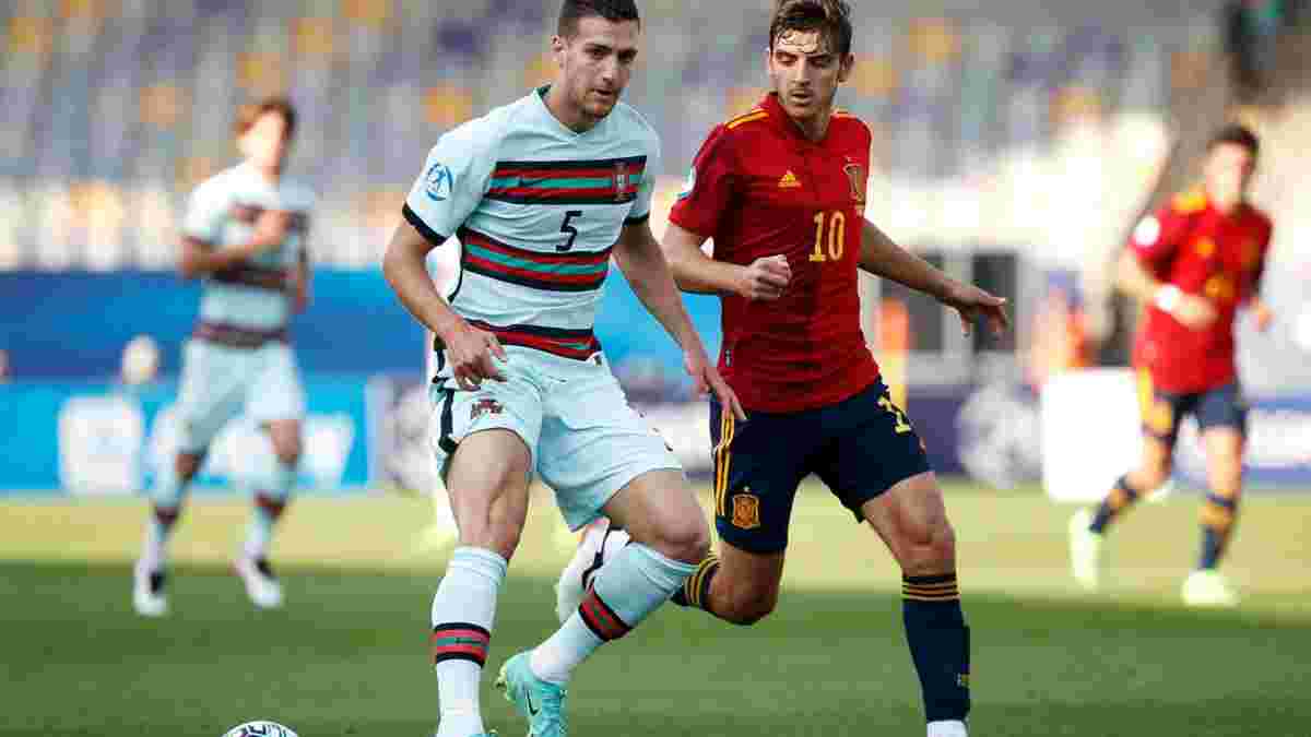 Євро U-21: Португалія стала першим фіналістом, не без фарту обігравши Іспанію – чинний чемпіон склав повноваження