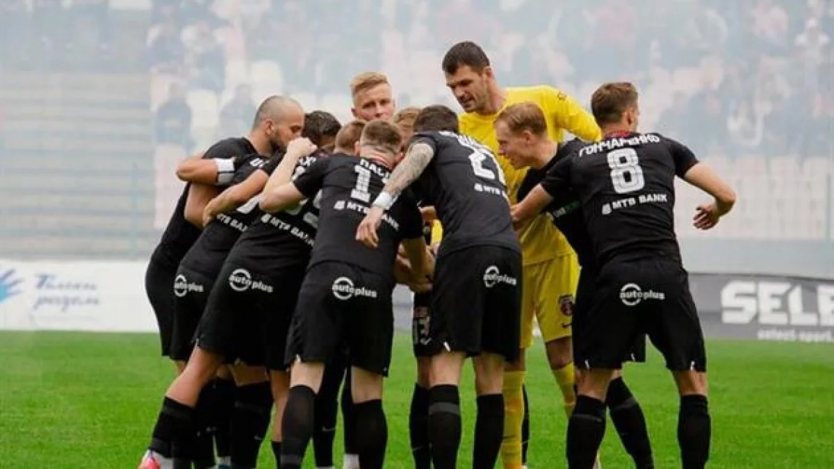 Гравці Вереса / фото: ФК Верес